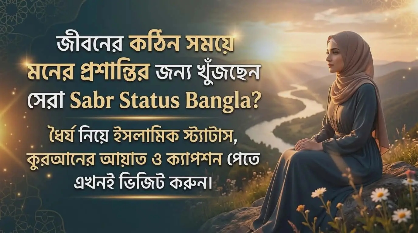 ২৫০+ Sabr Status Bangla | ধৈর্য নিয়ে সেরা ইসলামিক স্ট্যাটাস