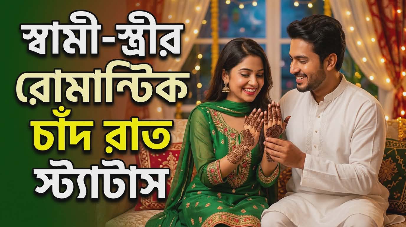 সেরা ২৫০+ Romantic Chand Raat Status & Caption (স্বামী-স্ত্রী)