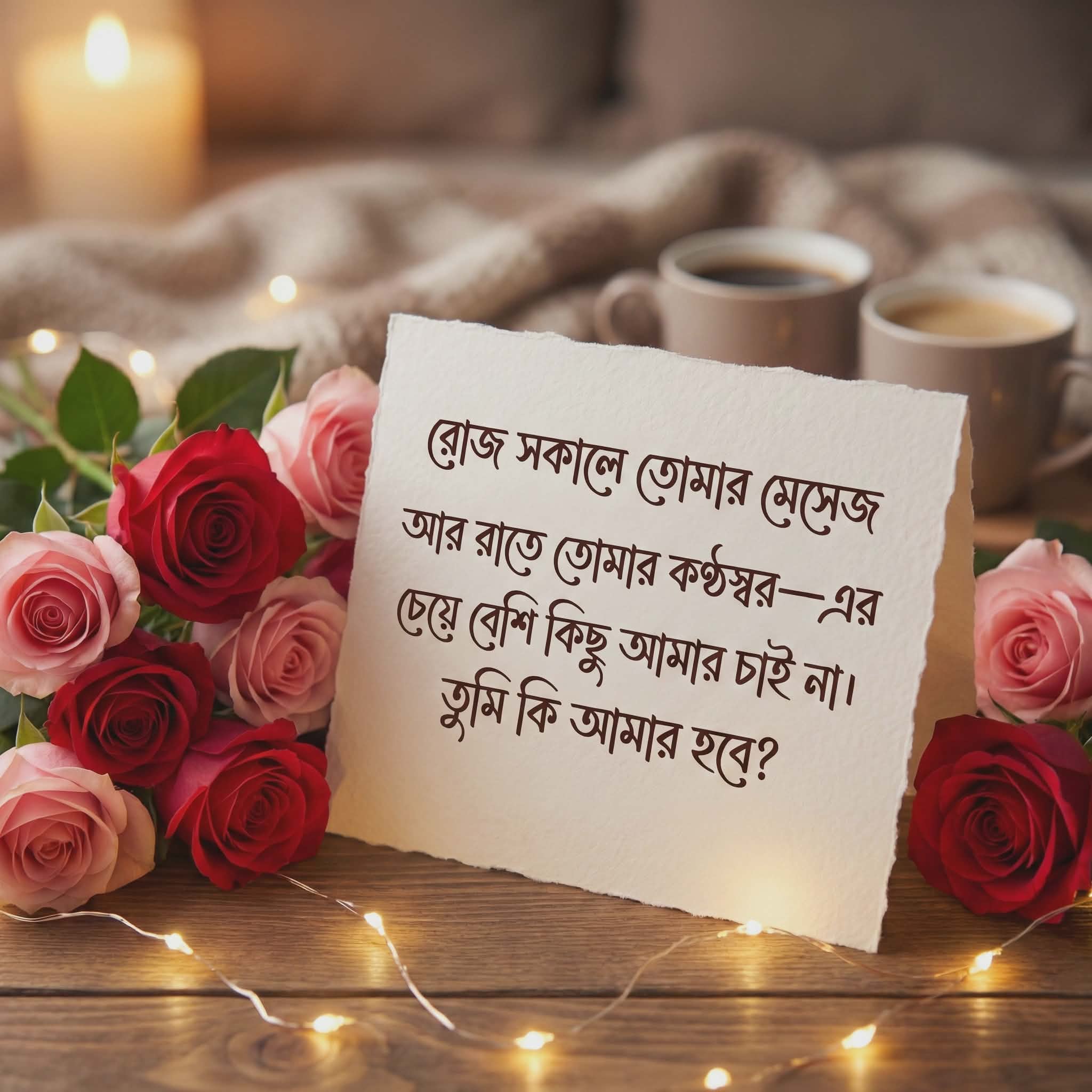 রোজ সকালে তোমার মেসেজ | তুমি কি আমার হবে? | Happy Propose Day