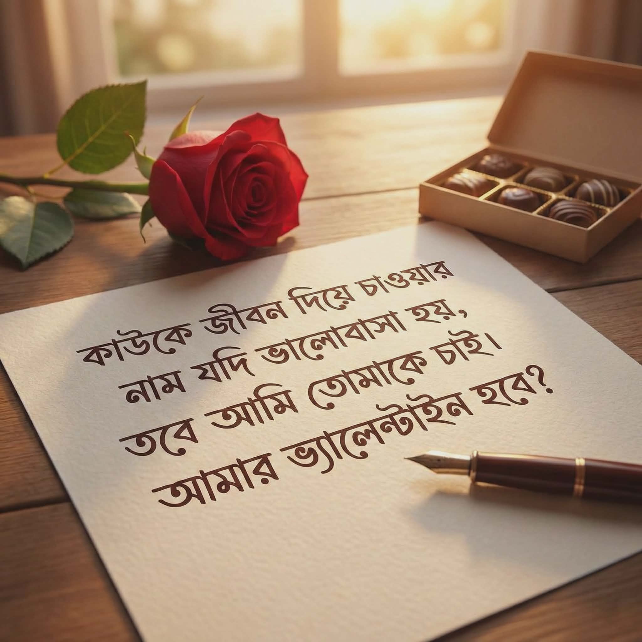 কাউকে জীবন দিয়ে চাওয়ার নাম ভালোবাসা | Will You Be My Valentine?