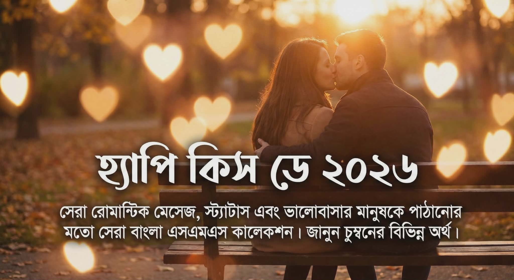 হ্যাপি কিস ডে ২০২৬: ভালোবাসার চুম্বন ও তার অর্থ | Happy Kiss Day Bangla SMS